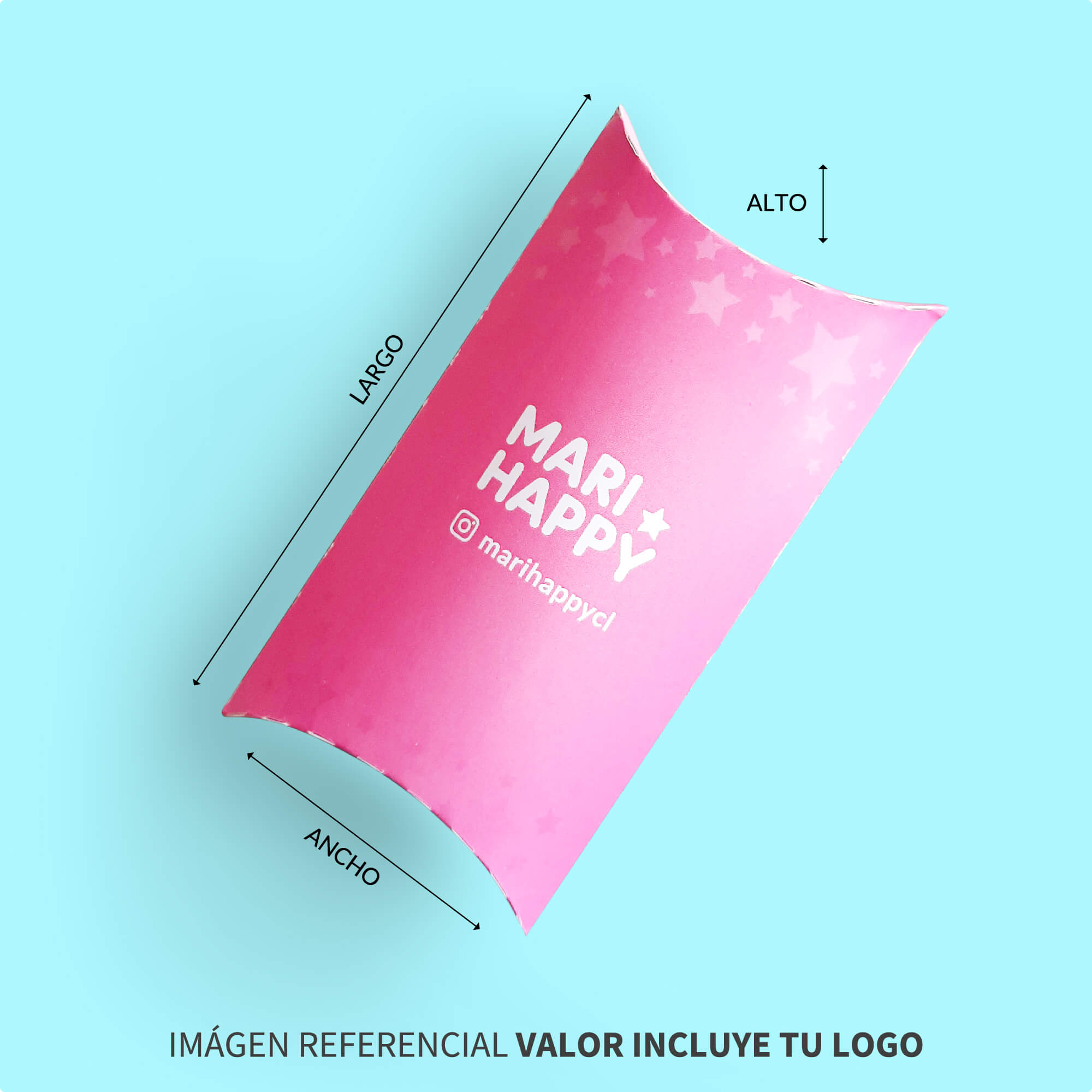 Caja Almohada 7x10x2,5cm