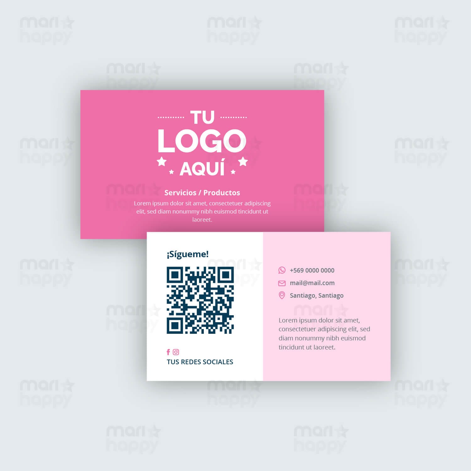 Tarjetas de visita 9×5,5cm - Imagen 3