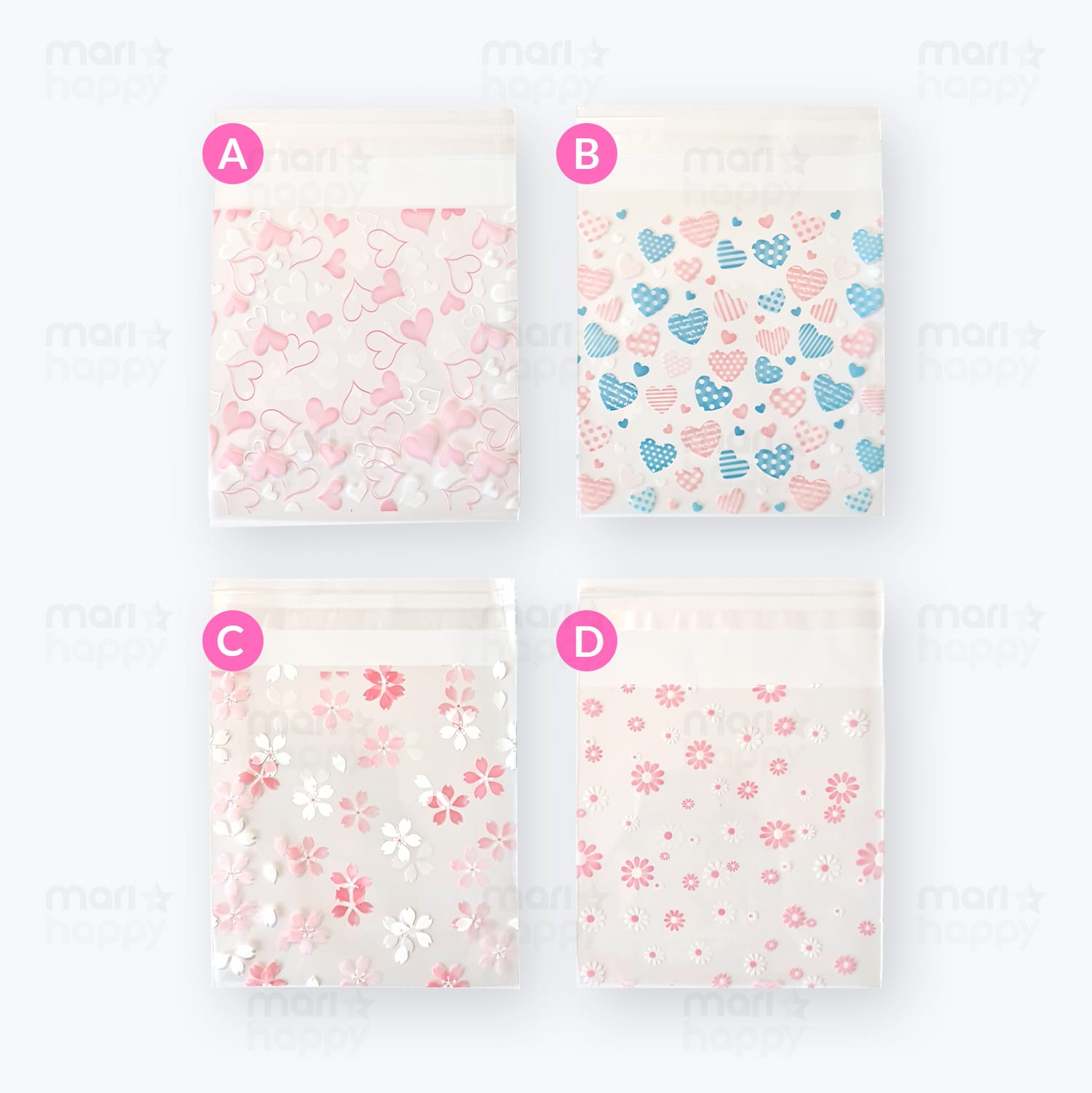 Bolsitas de Celofán 10x10cm