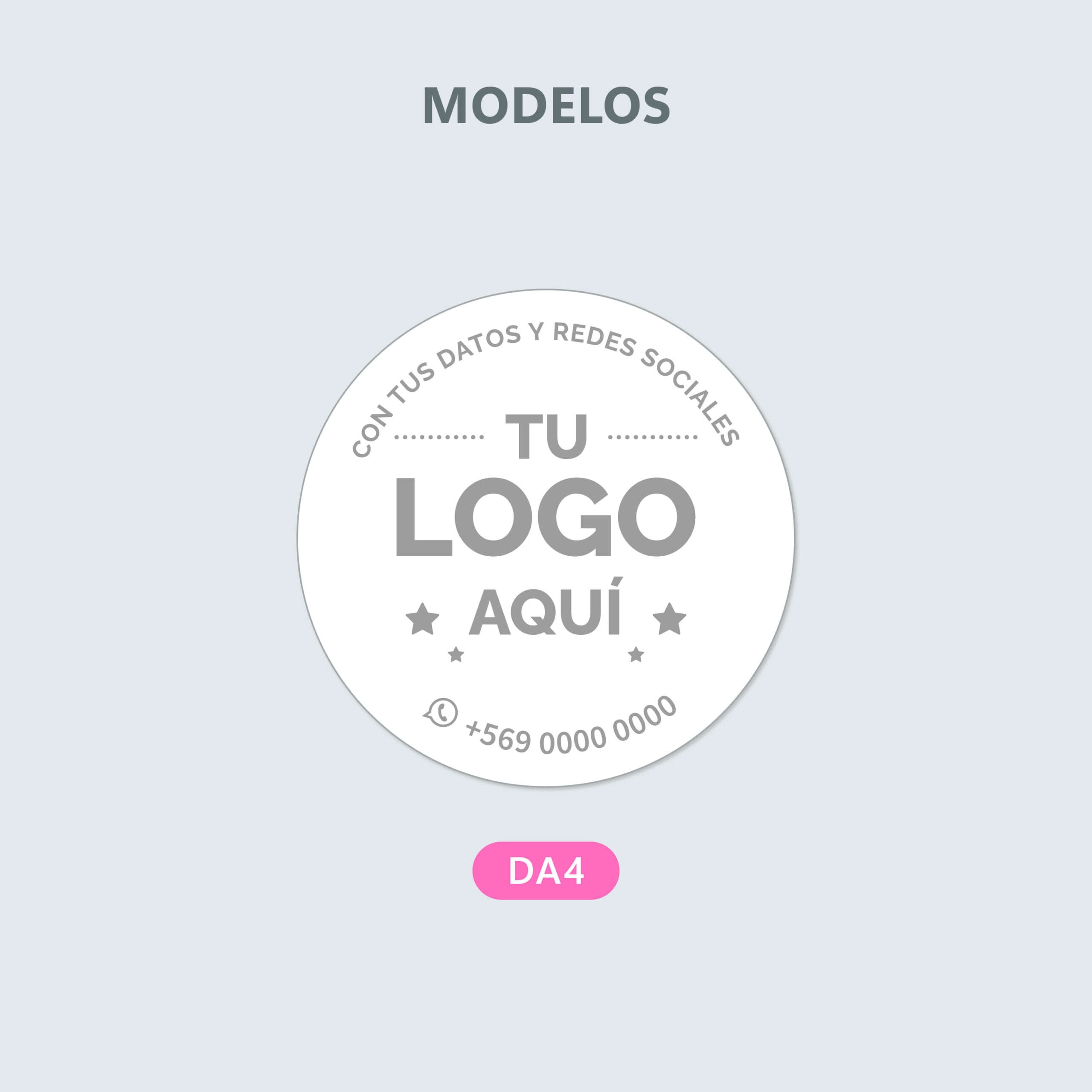 Moneda de Chocolate 4cm, una cara con sticker - Imagen 2