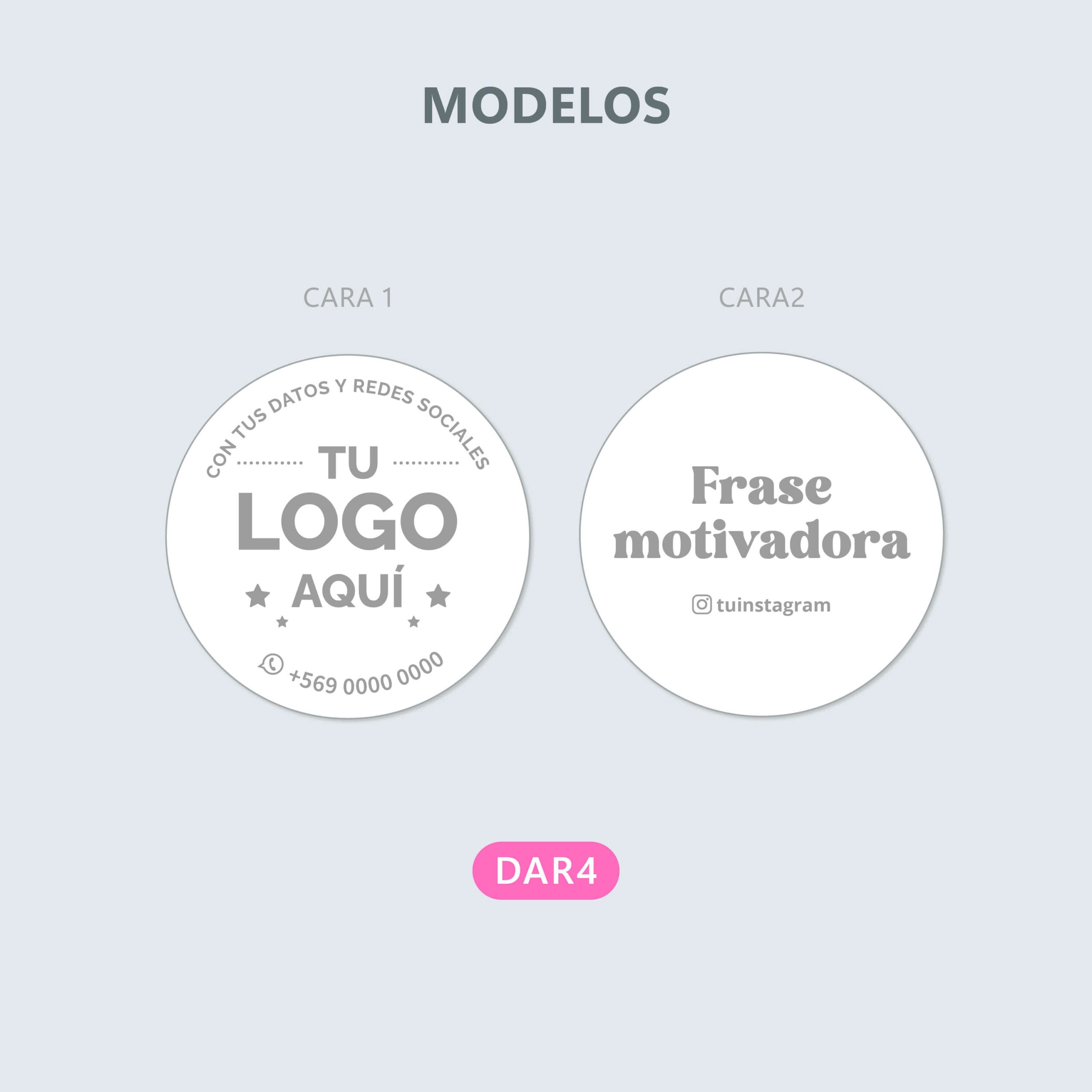 Moneda de Chocolate 4cm, ambas caras con sticker - Imagen 2