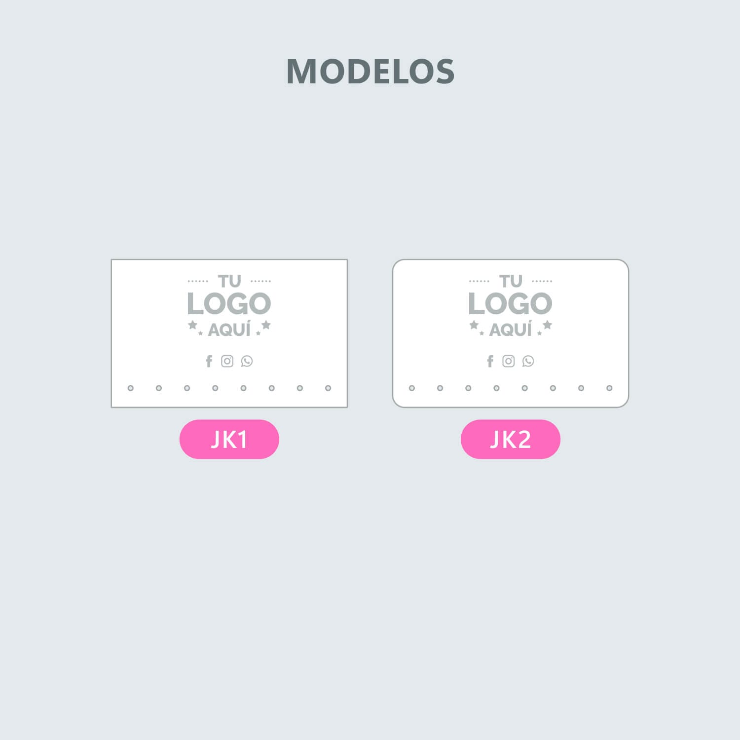 Etiquetas para aros 8x5cm