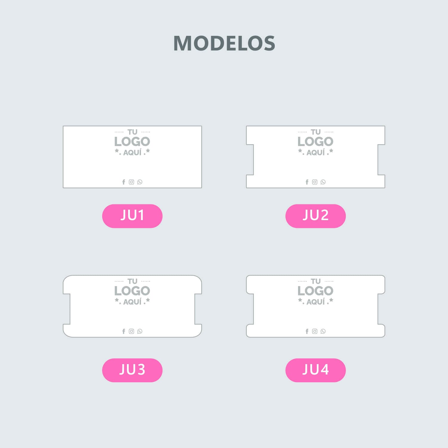 Etiquetas para pulseras 9x4cm