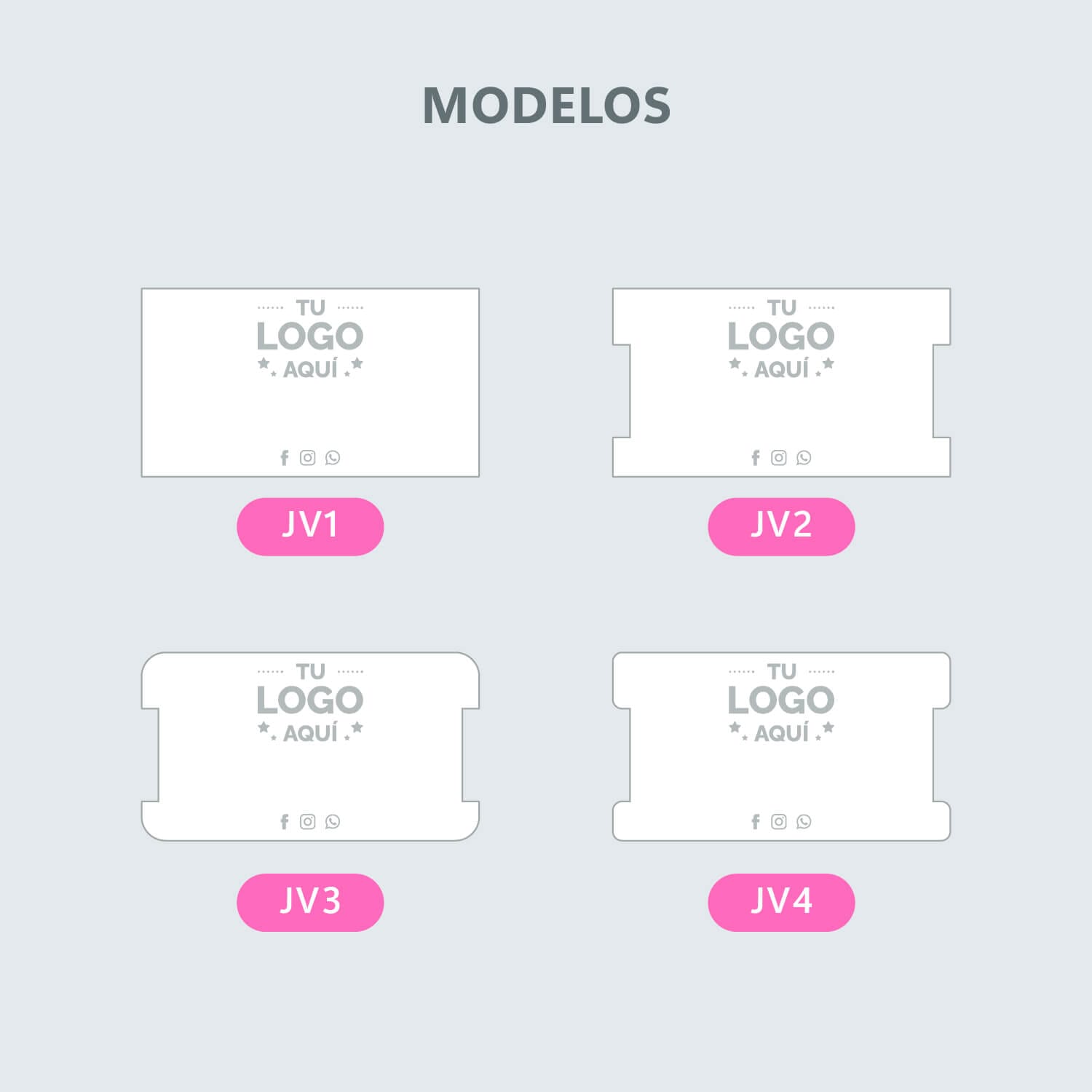 Etiquetas para pulseras 9x5cm