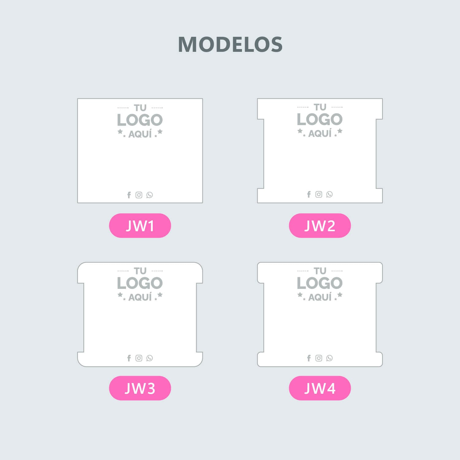 Etiquetas para pulseras 9x7,5cm