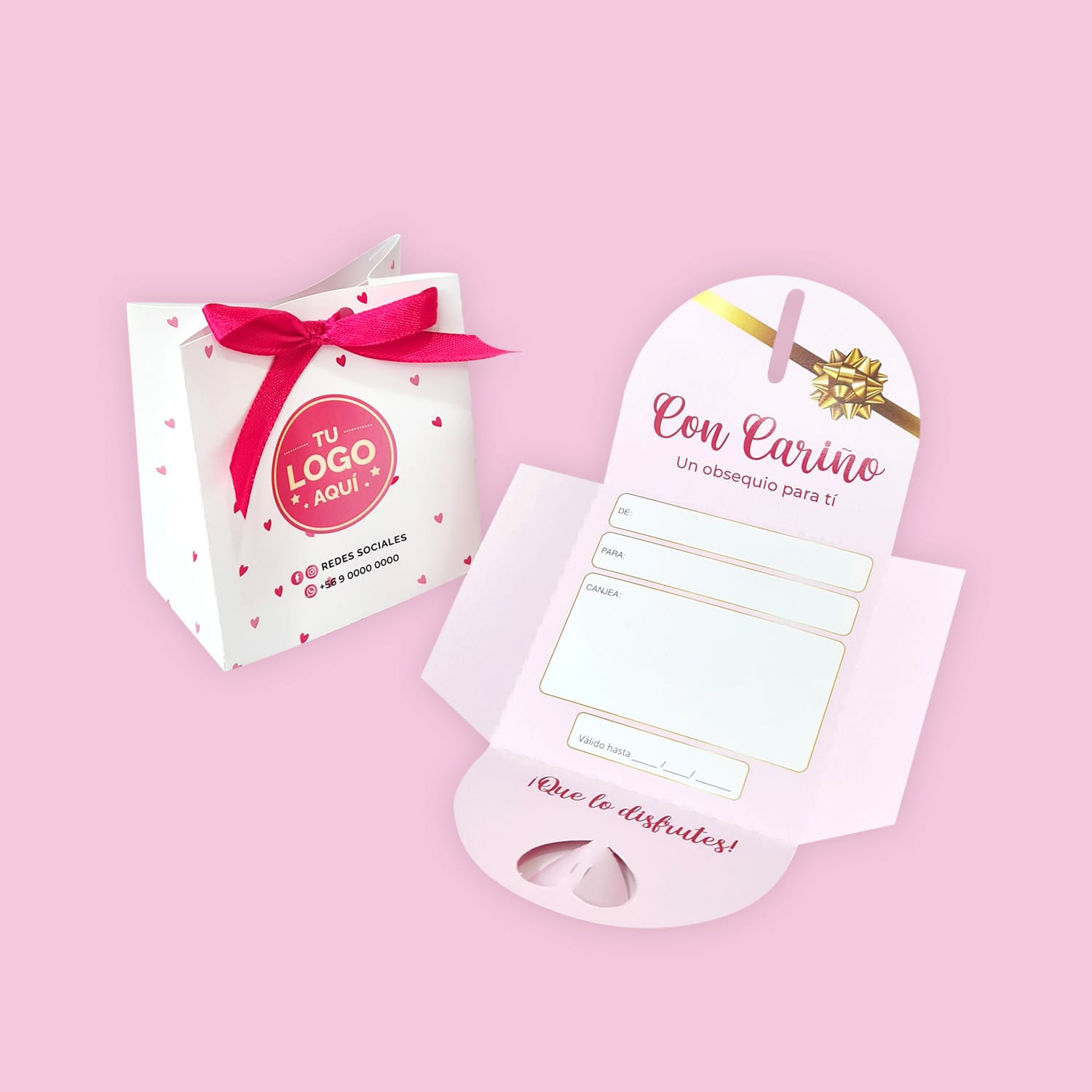 Pack 2 - Gift Card con Bolsita