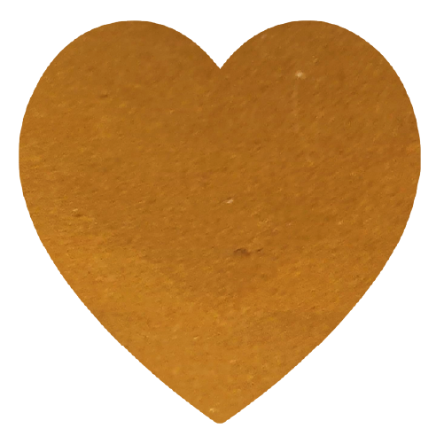 Dorado Corazón 2,5cm